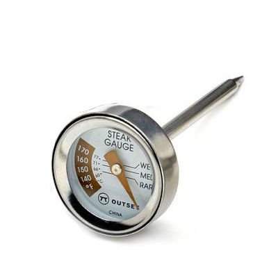 Outset F804 Steak Thermometers, Metallic